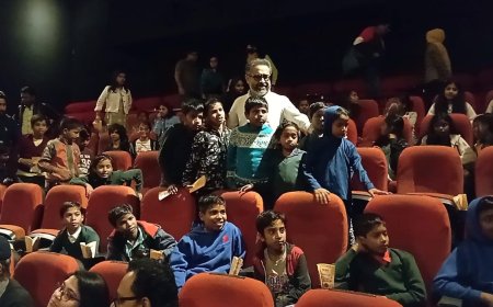 Special screening of "Kabuliwala" evokes a spectrum of emotions in the little heart of the Underprivileged kids