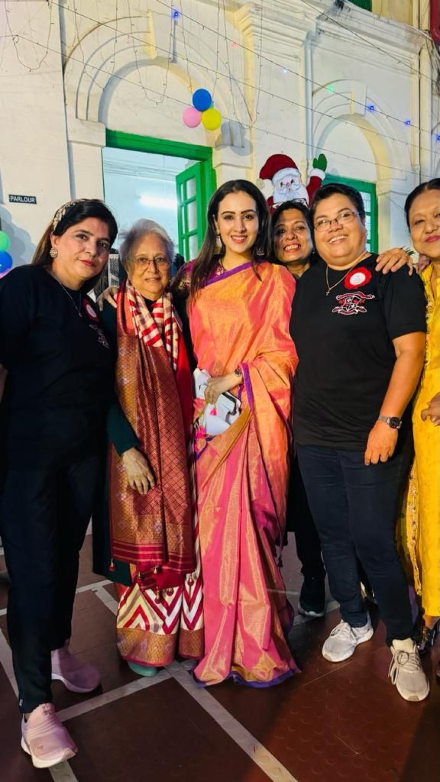 Loreto Dharmatala reunion hosted by actress and ex-student Falaque Rashid Roy