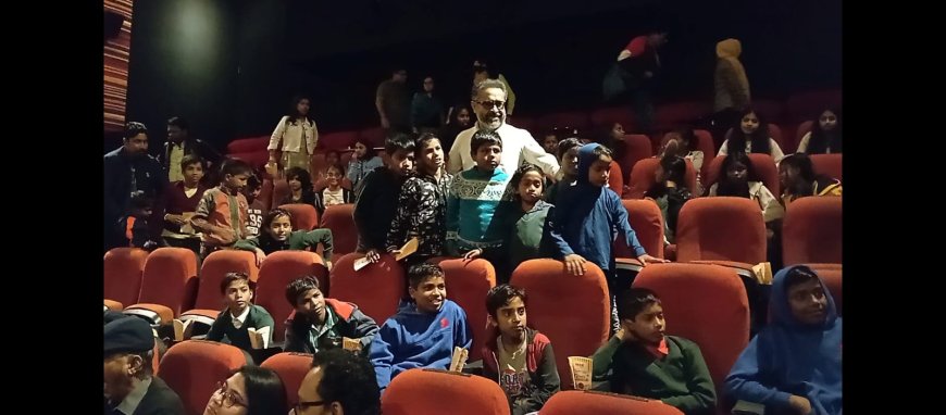 Special screening of "Kabuliwala" evokes a spectrum of emotions in the little heart of the Underprivileged kids