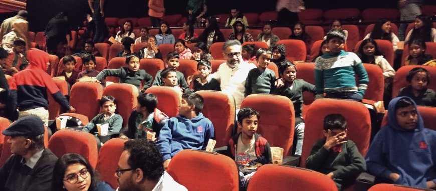 Special screening of "Kabuliwala" evokes a spectrum of emotions in the little heart of the Underprivileged kids