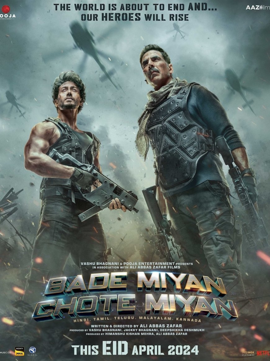 Akshay Kumar And Tiger Shroff pairs up for 'Bade Miyan Chote Miyan' - First poster released, teaser date announced