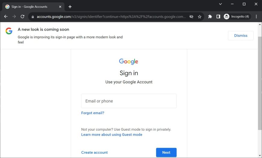 Google sign-in to get a makeover