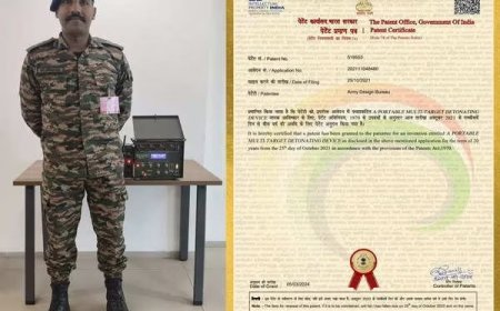 Indian Army Engineer Major Rajprasad RS develops self-reliant defence machineries