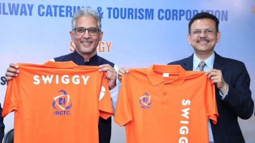 Swiggy to deliver food on train - IRCTC partners with Swiggy