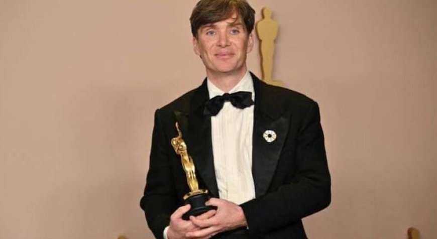 Cillian Murphy wins his first Oscar as Best Actor for Oppenheimer