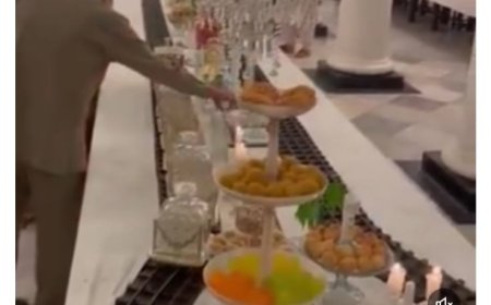 Harsh Goenka's viral video showcasing a unique food service at the Maharaja of Gwalior's Palace has set the internet abuzz with excitement