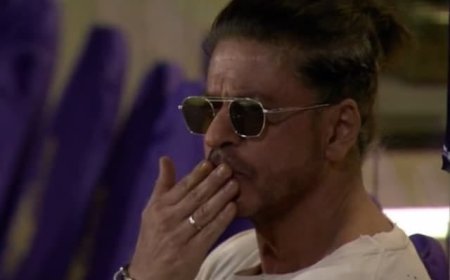 Shah Rukh Khan captures hearts by collecting discarded KKR flags following the IPL match last night