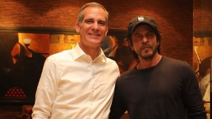 US Ambassador Eric Garcetti reminisces about his encounter with Shah Rukh Khan at Mannat