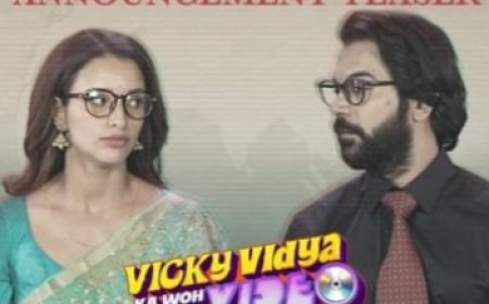 Rajkummar Rao and Triptii Dimri Announce Trailer Release of ‘Vicky Vidya Ka Woh Wala Video’ in a 90s-Themed Promo