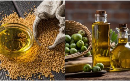 Mustard Oil or Olive Oil? Which one should we choose for cooking in terms of health benefit? Here's a comparative look