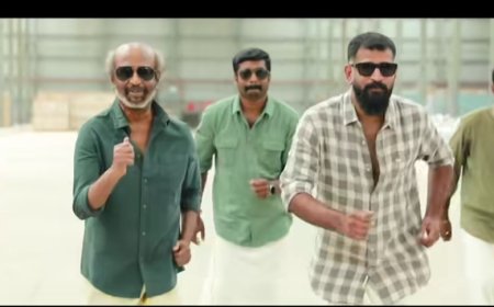 Rajinikanth Marks Onam Celebration on Coolie Sets with Dance to Manasilaayo from Vettaiyan