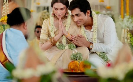 Siddharth and Aditi Rao Hydari Tied the Knot