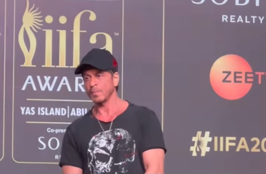 Shah Rukh Khan Unveils New Look at IIFA 2024 Press Conference, Set to Co-Host with Karan Johar