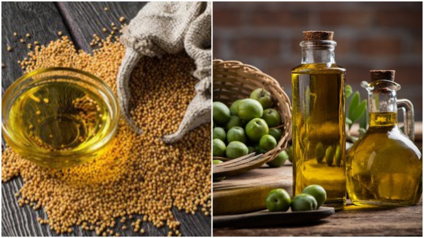 Mustard Oil or Olive Oil? Which one should we choose for cooking in terms of health benefit? Here's a comparative look