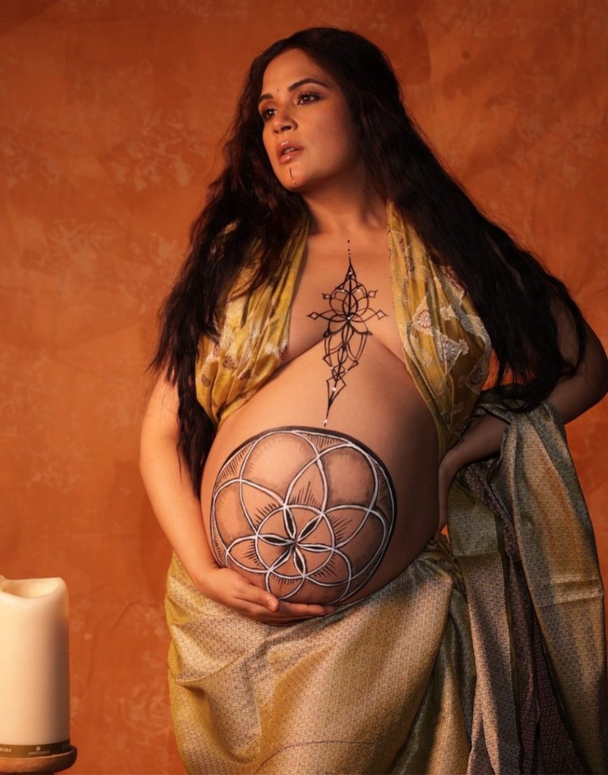 Richa Chadha Shares Heartfelt Maternity Photoshoot and Message on Celebrating Daughter's Day with Newborn