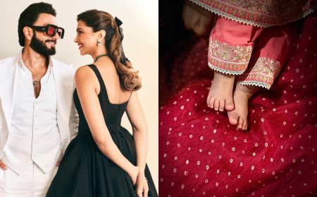 Deepika Padukone and Ranveer Singh shares the first picture of their baby girl