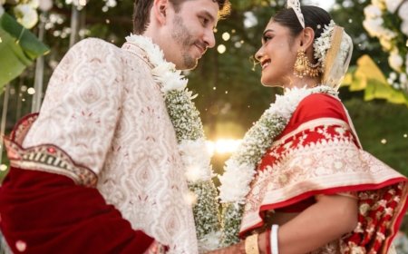 Sreejita De and Michael Blohm-Pape Celebrate Traditional Bengali Wedding in Goa