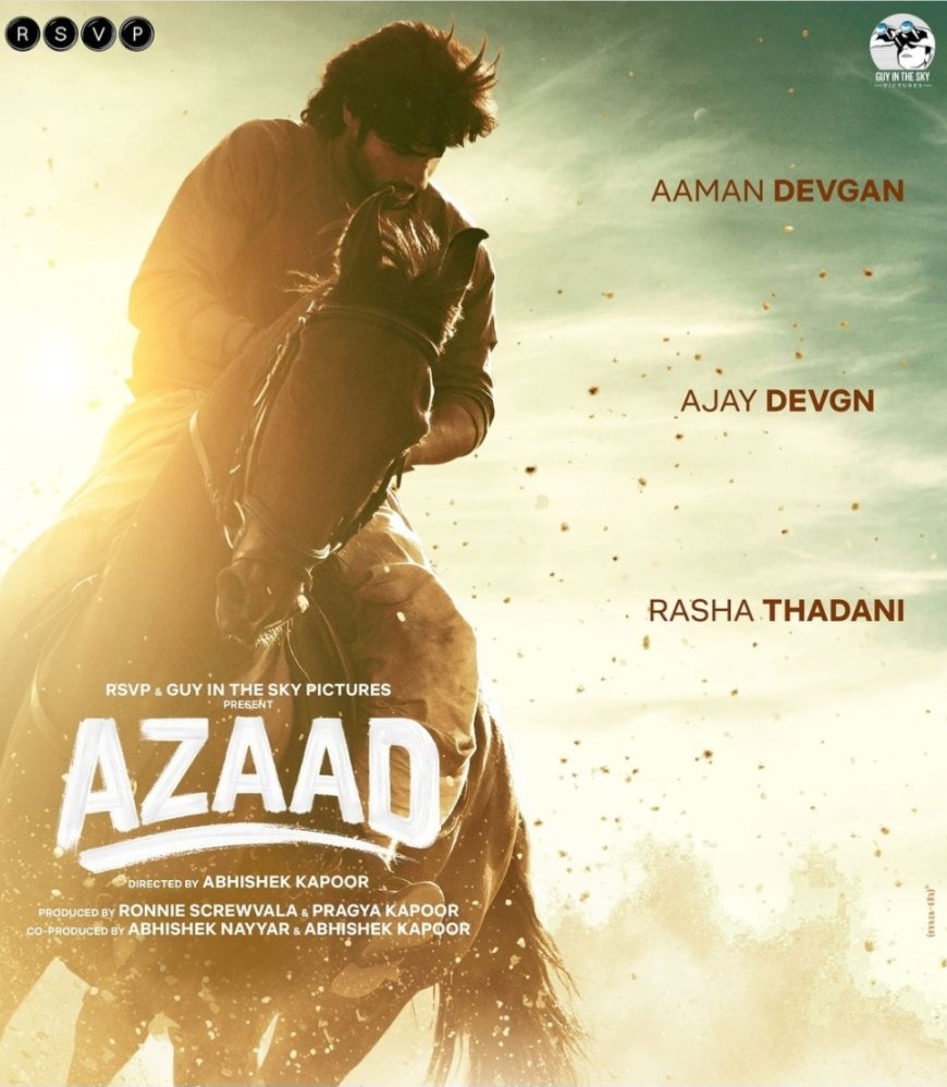 Ajay Devgn Unveils Epic Historical Drama Azaad Starring Newcomers Aaman Devgn and Rasha Thadani