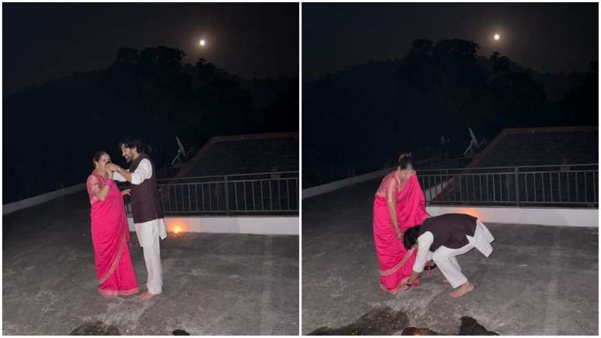 Vikrant Massey Faces Backlash for Touching Wife’s Feet During Karwa Chauth Celebrations