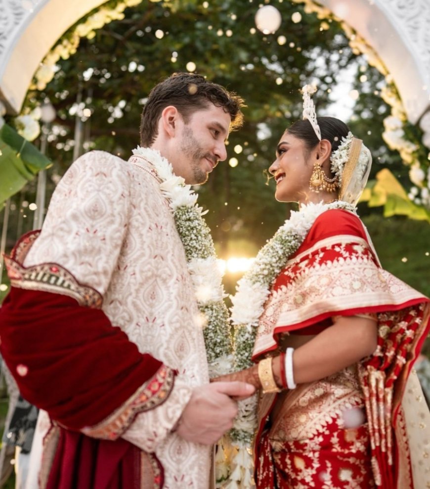 Sreejita De and Michael Blohm-Pape Celebrate Traditional Bengali Wedding in Goa