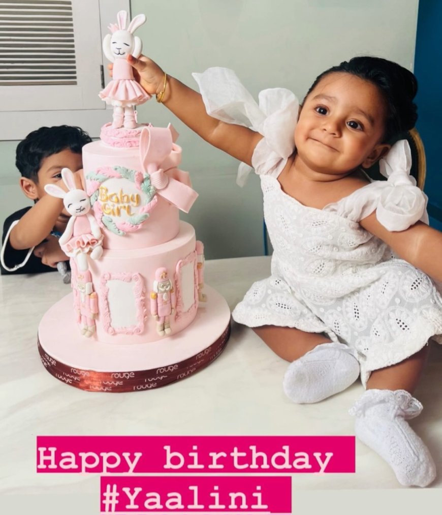 Subhashree Ganguly and Raj Chakrabarty Celebrate Daughter Yaalini's First Birthday with Heartwarming Photos