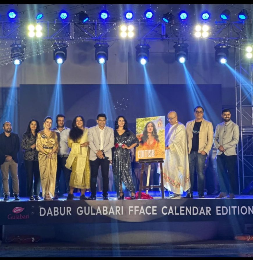 Celebrating 11 Years of Glamour: The Launch of Dabur Gulabari FFACE Calendar Edition 11