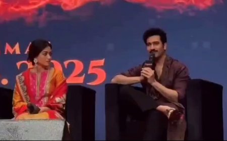 Vicky Kaushal and Rashmika Mandanna Promote Historical Drama Chhaava in Hyderabad