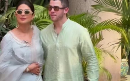 Priyanka Chopra and Nick Jonas Grace Siddharth Chopra’s Post-Wedding Celebrations in Mumbai