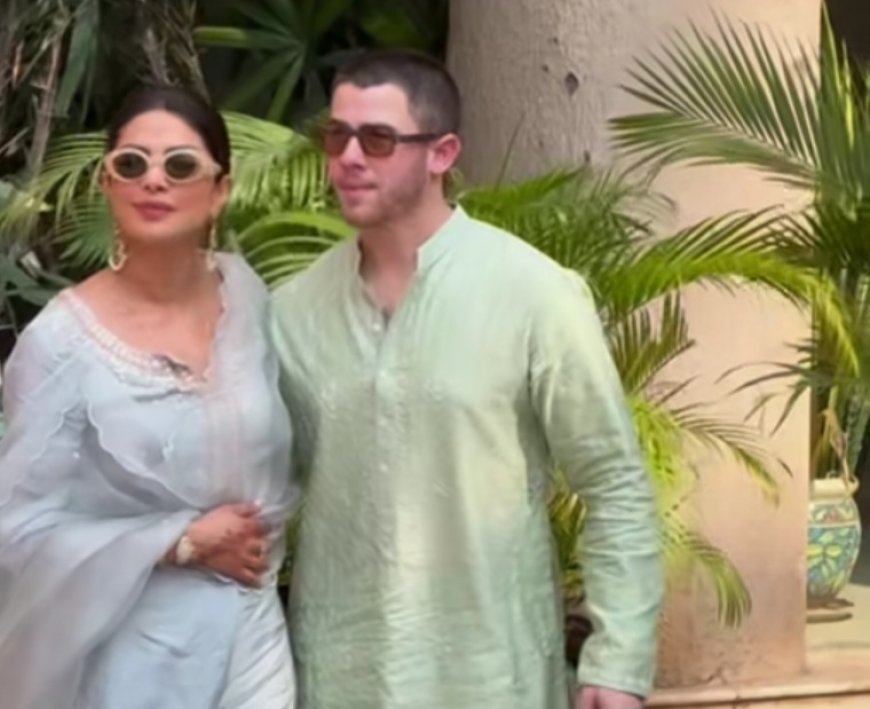 Priyanka Chopra and Nick Jonas Grace Siddharth Chopra’s Post-Wedding Celebrations in Mumbai