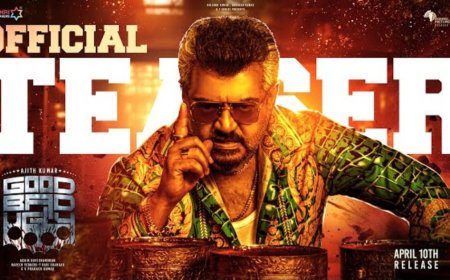 Ajith Kumar’s ‘Good Bad Ugly’ Teaser Unveiled, Film Set for April 10 Release