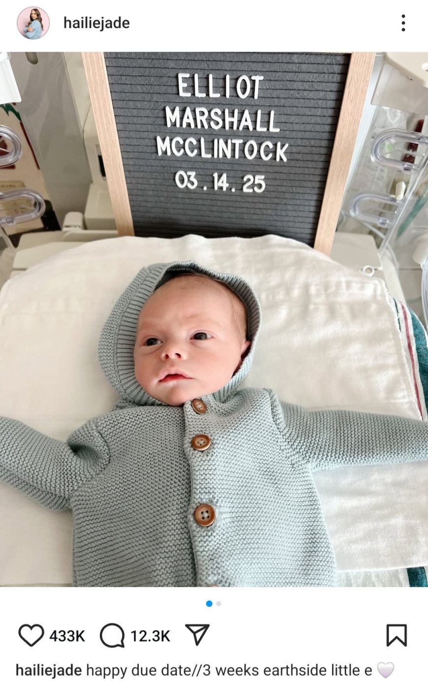 Eminem Becomes a Grandfather as Daughter Hailie Jade Welcomes First Child