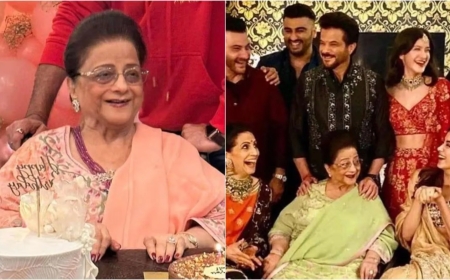 Nirmal Kapoor, Mother of Anil, Boney, and Sanjay Kapoor, Passes Away at 90