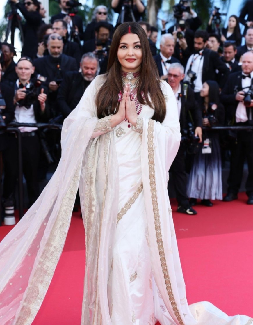 Aishwarya Rai Graces Cannes 2025 in Traditional Elegance, Spotlight on Indian Cinema