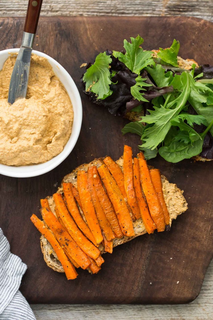 Carrot Sandwich: A Nutritious Twist to Classic Snacking
